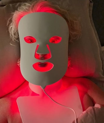 Silikone Lysterapimaske med 7 farver til ansigt og hals - NYHED