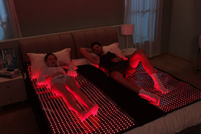 Rødlyspose med rødt og nærinfrarødt lys (650nm / 850nm) DOBBELT