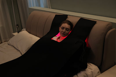 Rødlyspose med rødt og nærinfrarødt lys (650nm / 850nm) DOBBELT