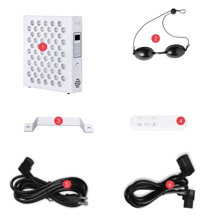 RD PRO 300 Lyspanel med rød & nær-infrarød lysterapi - NYHED