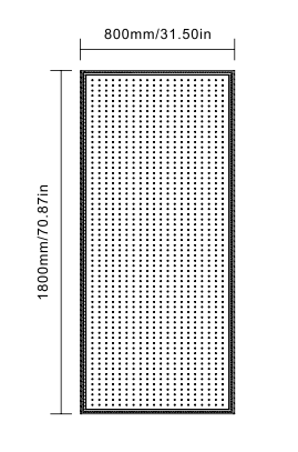 Rødlyspose med rødt og nærinfrarødt lys (650nm / 850nm) DOBBELT